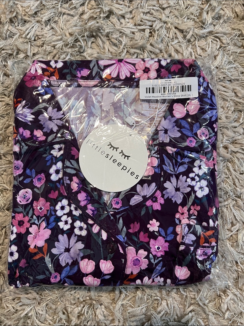 Little Sleepies Women’s Sleep Shirt - Violet Meadow